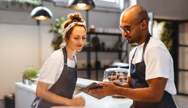 Comanderos digitales para cafeterías